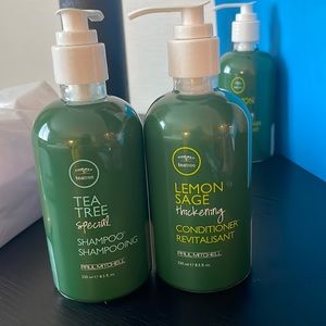 Tea Tree Shampoo and conditioner